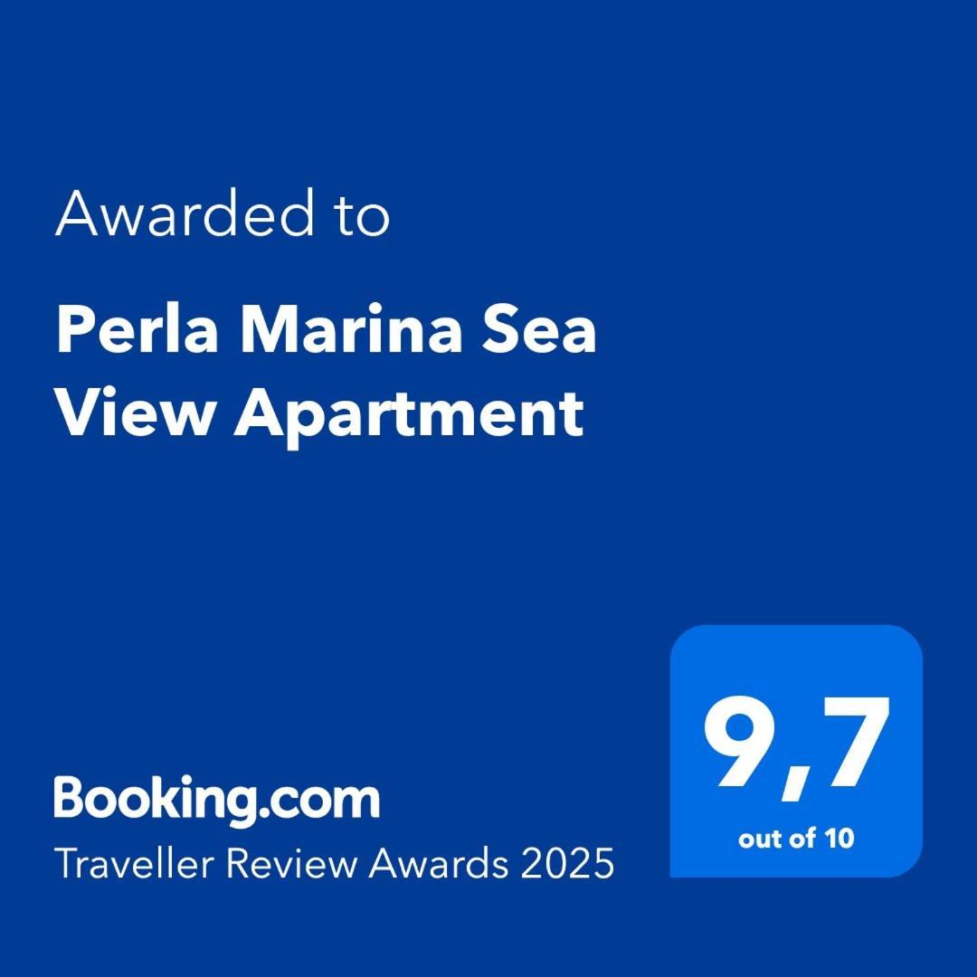 Perla Marina Sea View Apartment CTA Exterior foto